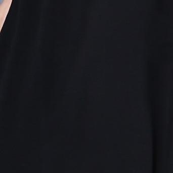 Natural o neck sleeveless linen Robes Wardrobes black Dress summer - Omychic