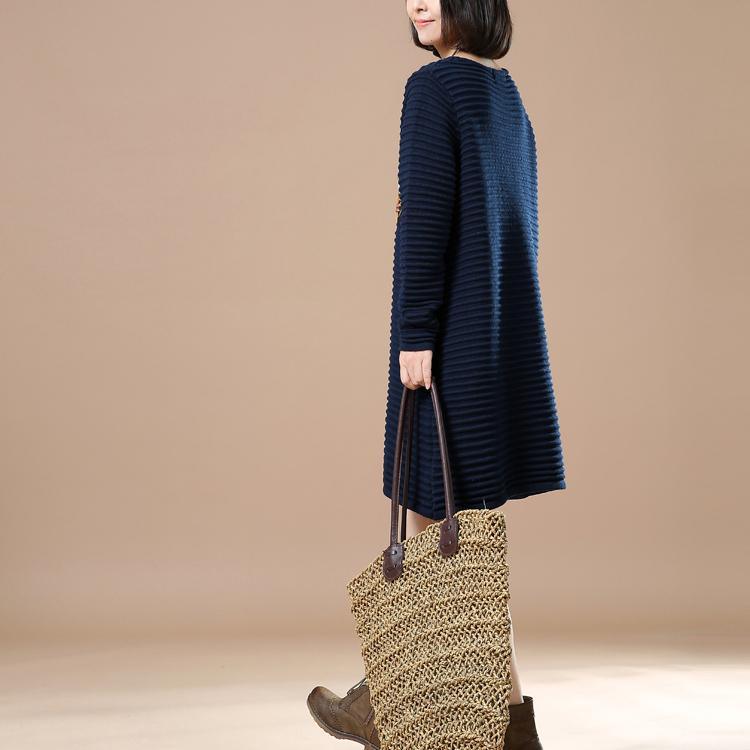 Navy Daisy sweaters women winter dresses - Omychic