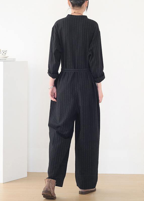 New black style foreign fashion jumpsuit casual all-match pants - Omychic