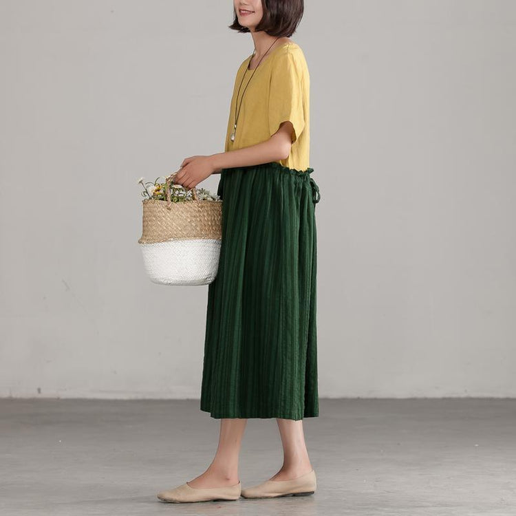 Plus Size Women Summer Commuter Loose Dress - Omychic