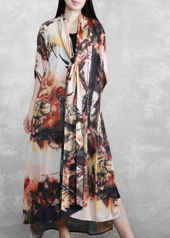 Simple Nude Print Clothes Women Asymmetric Summer Dresses ( Limited Stock) - Omychic