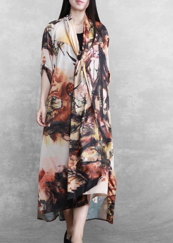 Simple Nude Print Clothes Women Asymmetric Summer Dresses ( Limited Stock) - Omychic