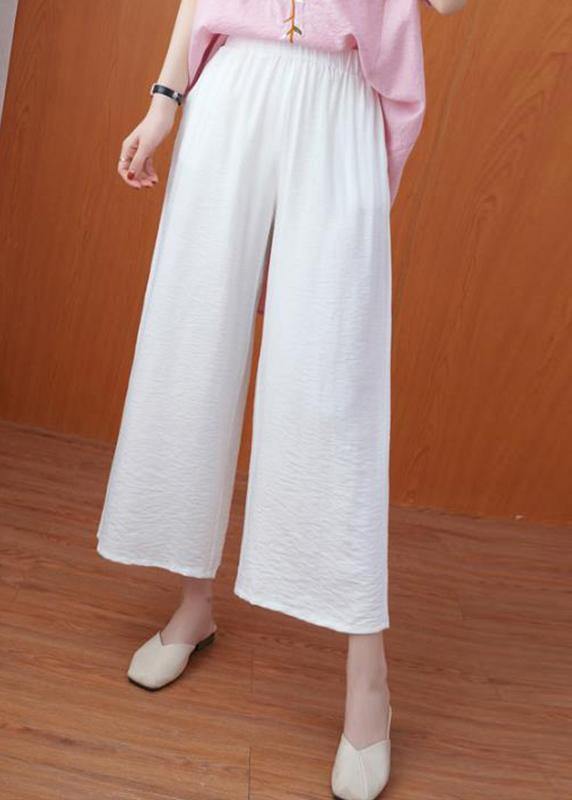 Spring Women's White Elegant Pant - Omychic