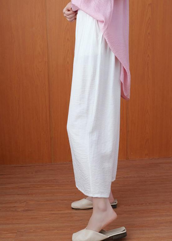 Spring Women's White Elegant Pant - Omychic