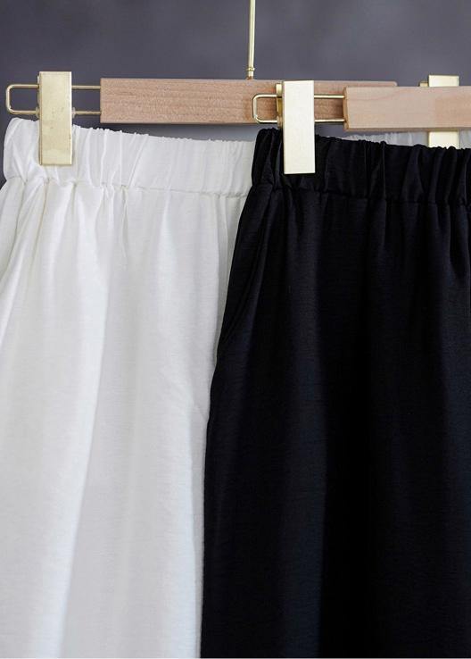 Spring Women's White Elegant Pant - Omychic