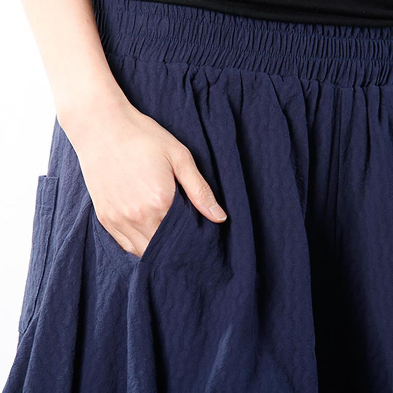 Stylish 2019 New Women Cotton Loose Linen Baggy Harem Pants - Omychic