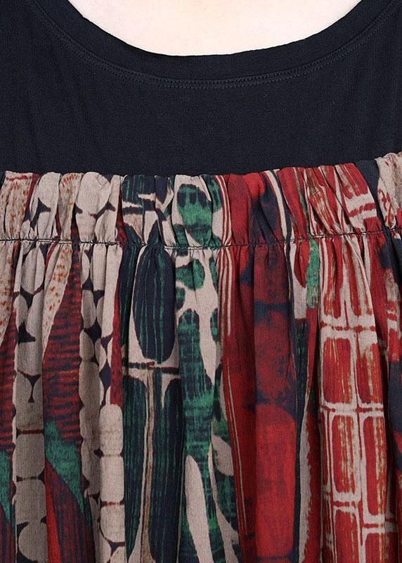 Summer Pleated And irregular Suspender Skirt + T-shirt - Omychic