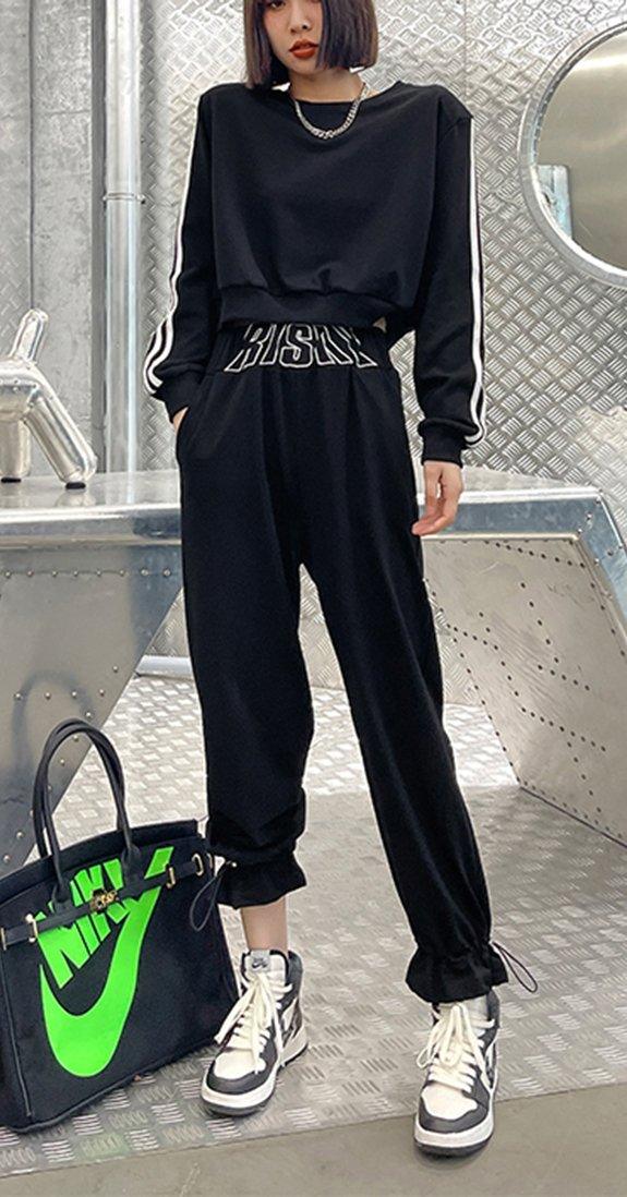 Two Piece Suit Of Spring Leisure Fashion Sweater And Pants - Omychic