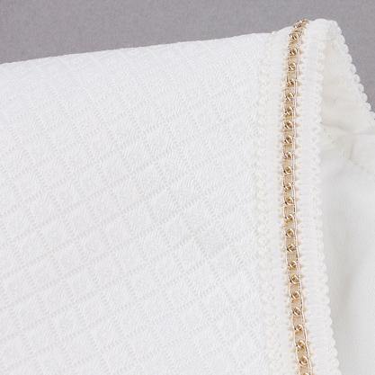 Vivid bracelet sleeved Cotton quilting clothes Fabrics white v neck Dresses summer - Omychic