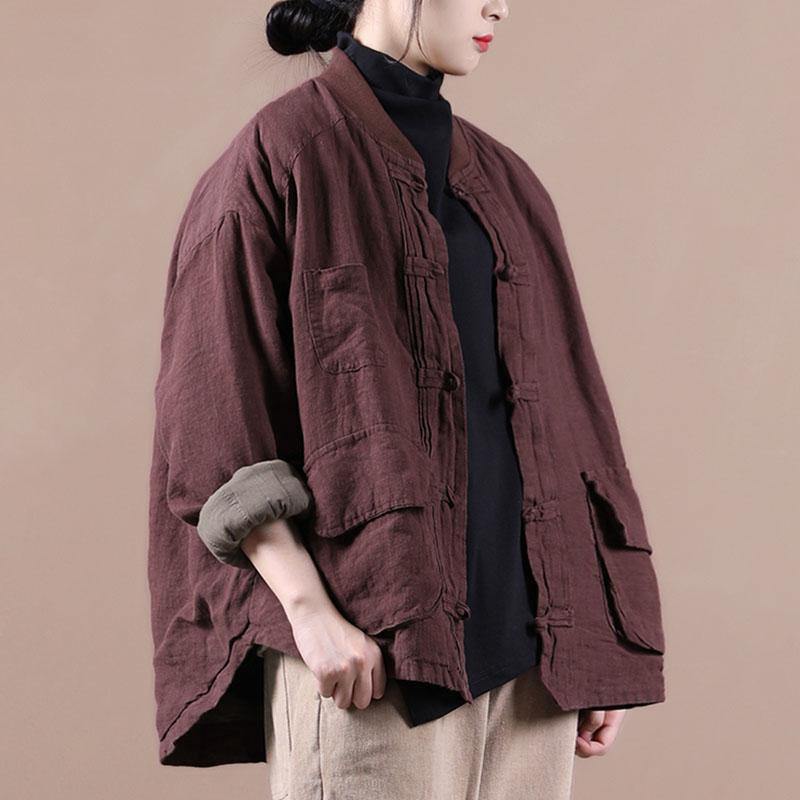 Luxury Spring Pocket Retro Coat - Omychic