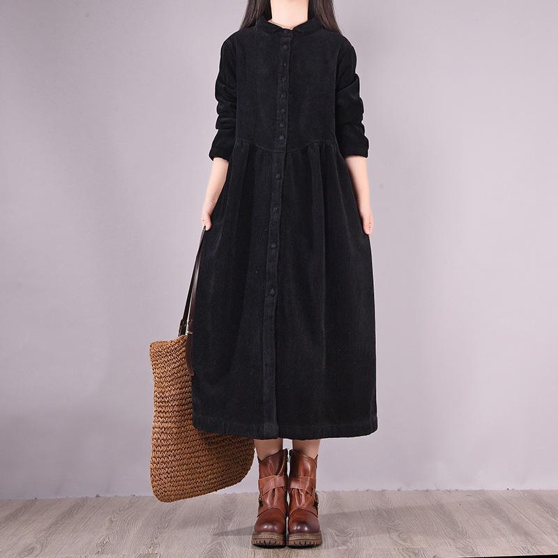 Trendy Spring Thicken Warm Corduroy Dress ( Limited Stock) - Omychic