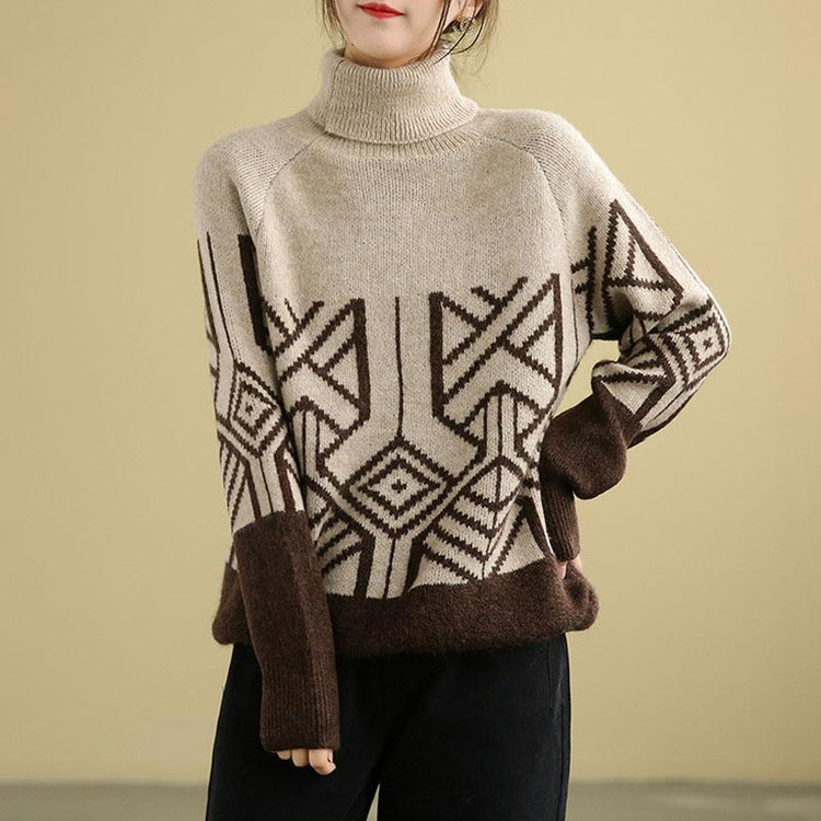 Spring Thicken Warm Turtleneck Sweater - Omychic