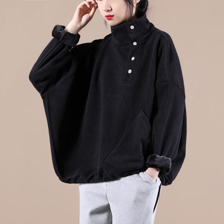 Spring Warm Cozy Turtleneck Sweatshirt Top - Omychic