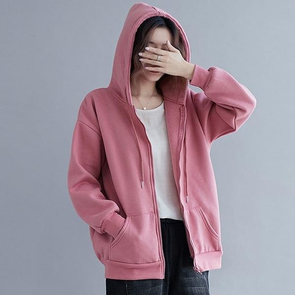 Women Casual Hooded Sweatshirt New Arrival 2020 Autumn Winter r Loose Female Cotton Hoodies - Omychic