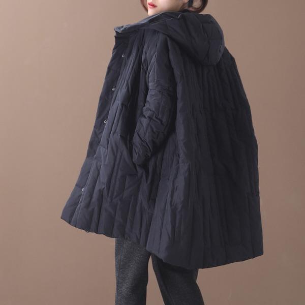 Hooded Down Coats 2020 Winter New Pockets Korean Style Female Down Coats - Omychic