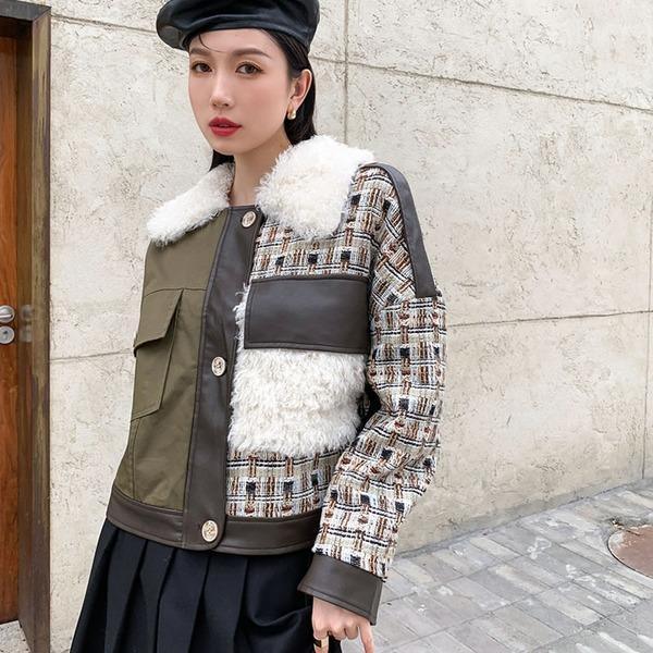 Women 2020 Winter Casual Fashion New Style Temperament All Match Jacket - Omychic