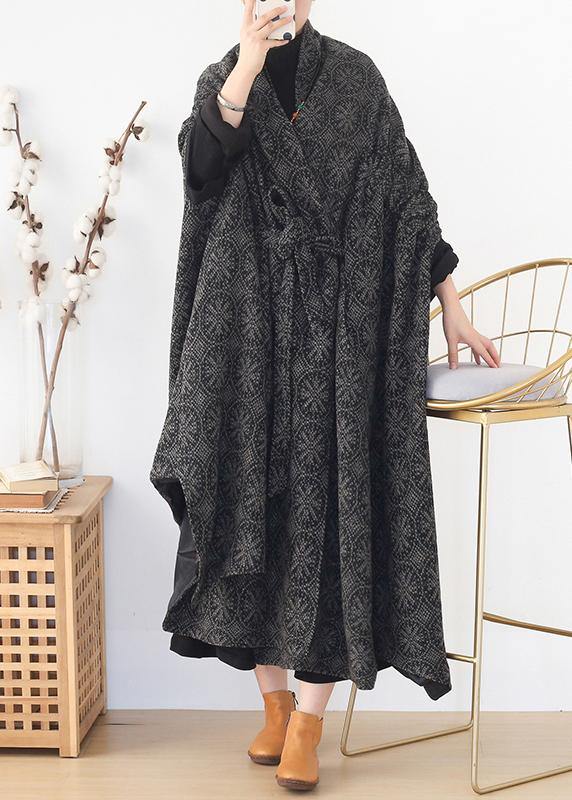 boutique  plus size clothing Jackets & Coats cloak women coats asymmetric wild wool coat - Omychic