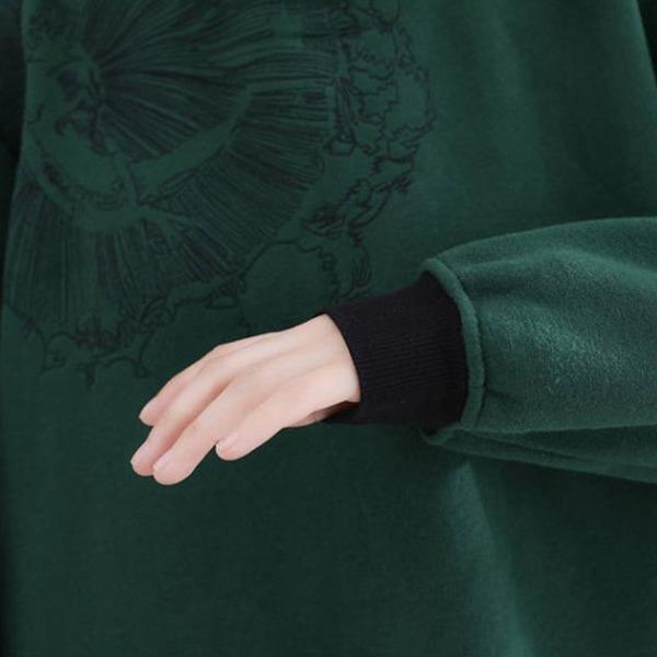 Plus Size Women Casual Sweatshirt New Fashion Autumn Winter Tops Hoodies - Omychic
