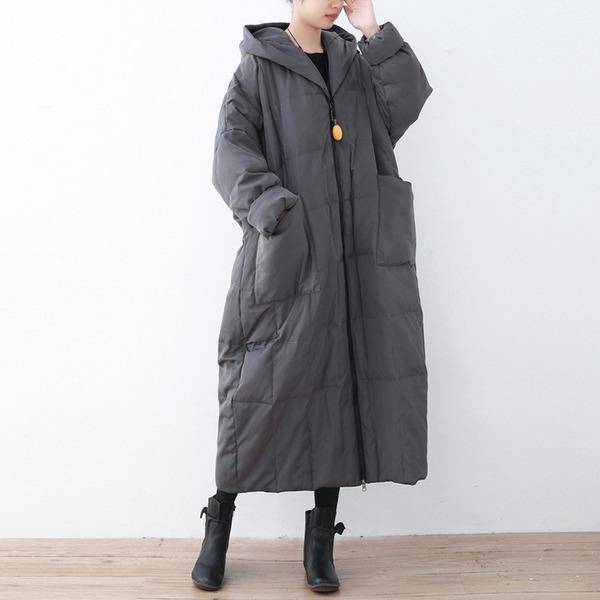 Winter New Plus Size Women Clothing Pockets High Quality Coats - Omychic