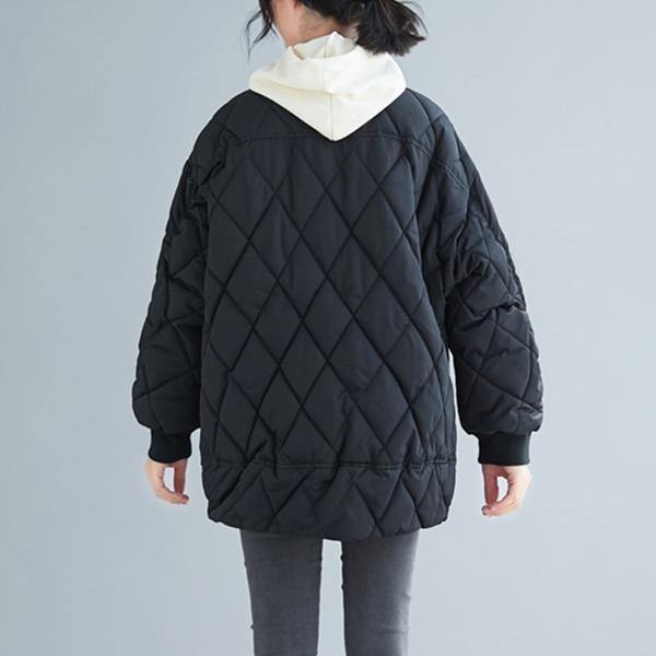 2021 New Large Size Women's Winter Cotton Clothing Female Korean Loose Short Parka Jacket - Omychic