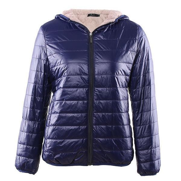 2020 Autumn 5 Color Women Basic Jackets Coat Female Zipper Fleece Women Cloths Loose Parkas - Omychic