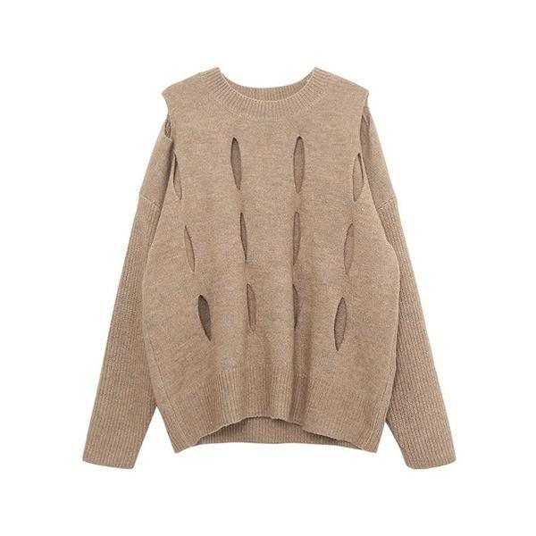 Women Pullover Winter Fashion The New O-neck Collar Long Sleeve Loose - Omychic