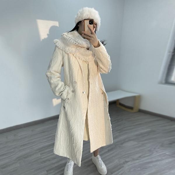 Fashion Single Breasted Turn-down Collar Loose Women Coat Simplicity Temperament - Omychic