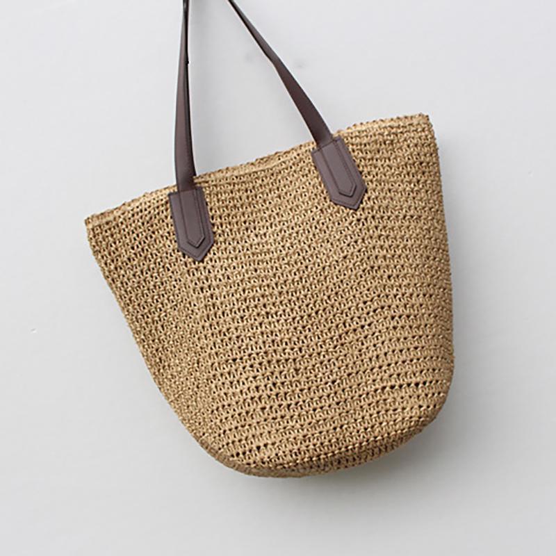 Fashion Beautiful Straw Woven Summer Beach Shoulder Bag