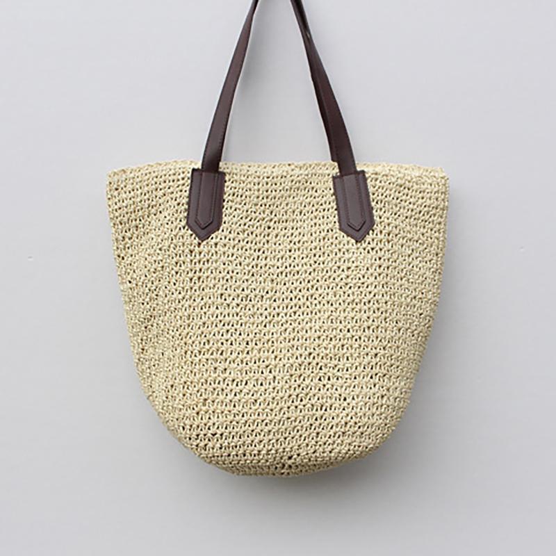 Fashion Beautiful Straw Woven Summer Beach Shoulder Bag