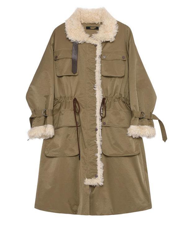 Winter New Casual Loose Long Sleeve Pocket  Keep Warm Women Parka Coat - Omychic