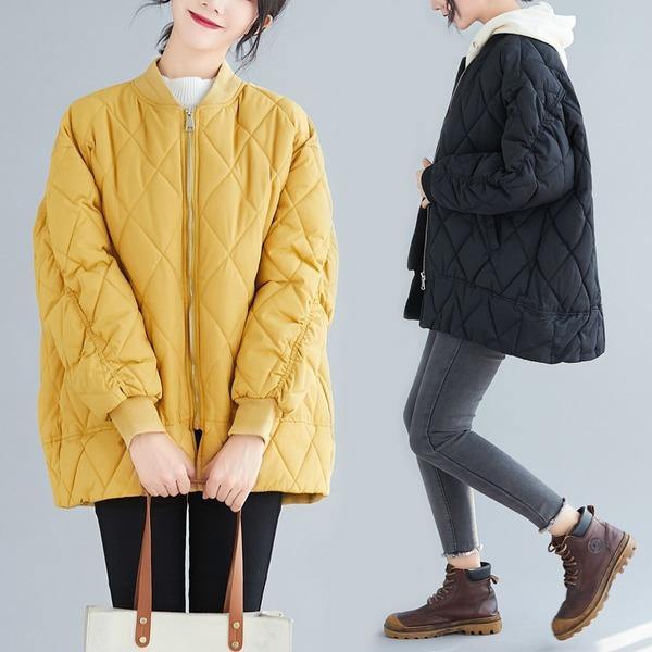 2021 New Large Size Women's Winter Cotton Clothing Female Korean Loose Short Parka Jacket - Omychic