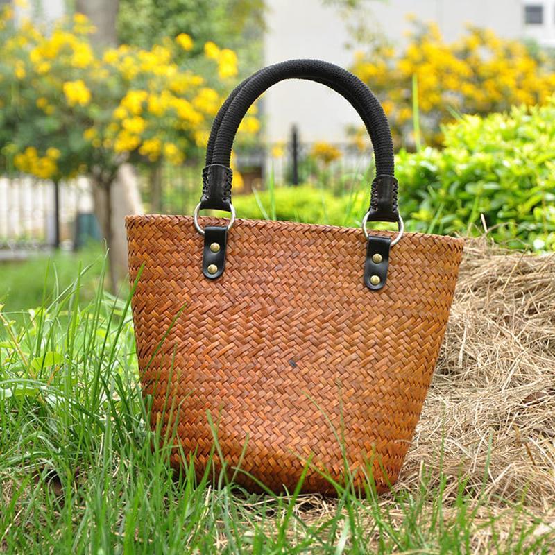 Hand-Woven Retro Summer Women Bag