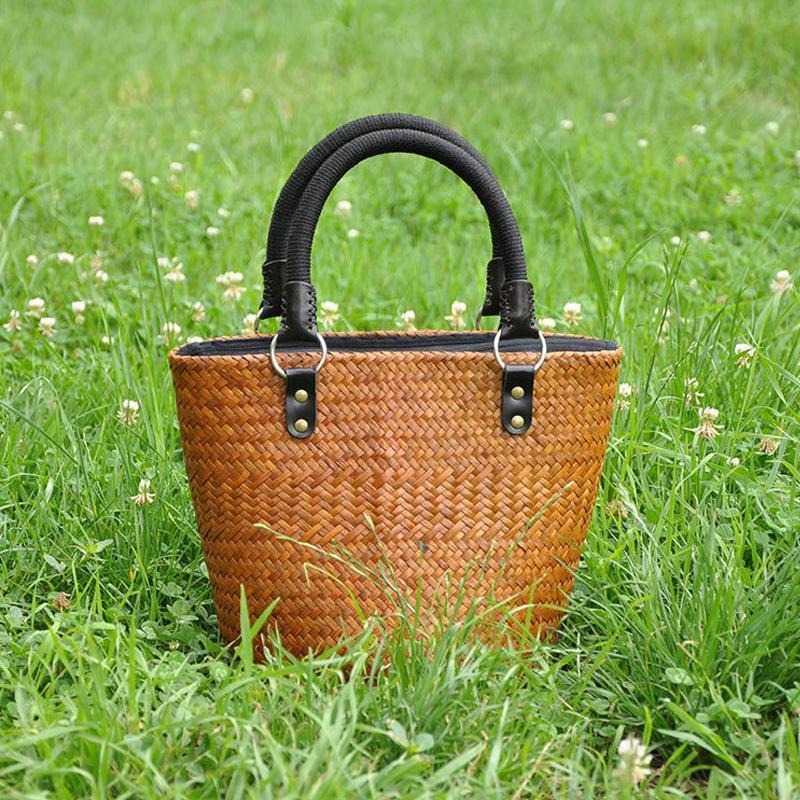 Hand-Woven Retro Summer Women Bag