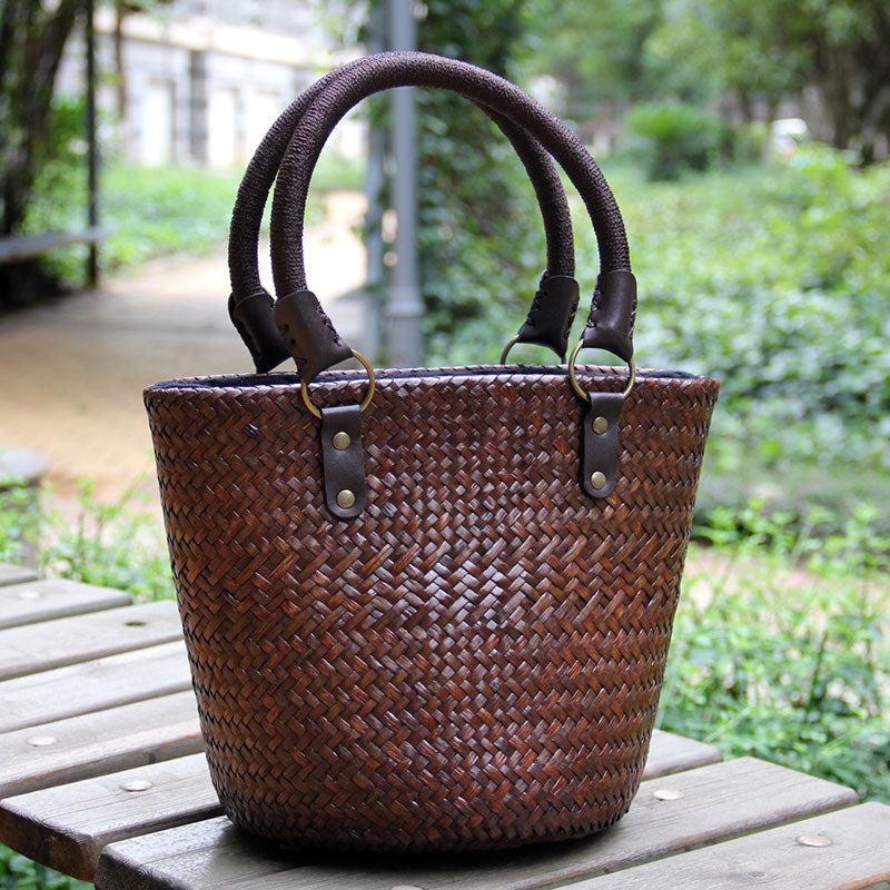 Hand-Woven Retro Summer Women Bag