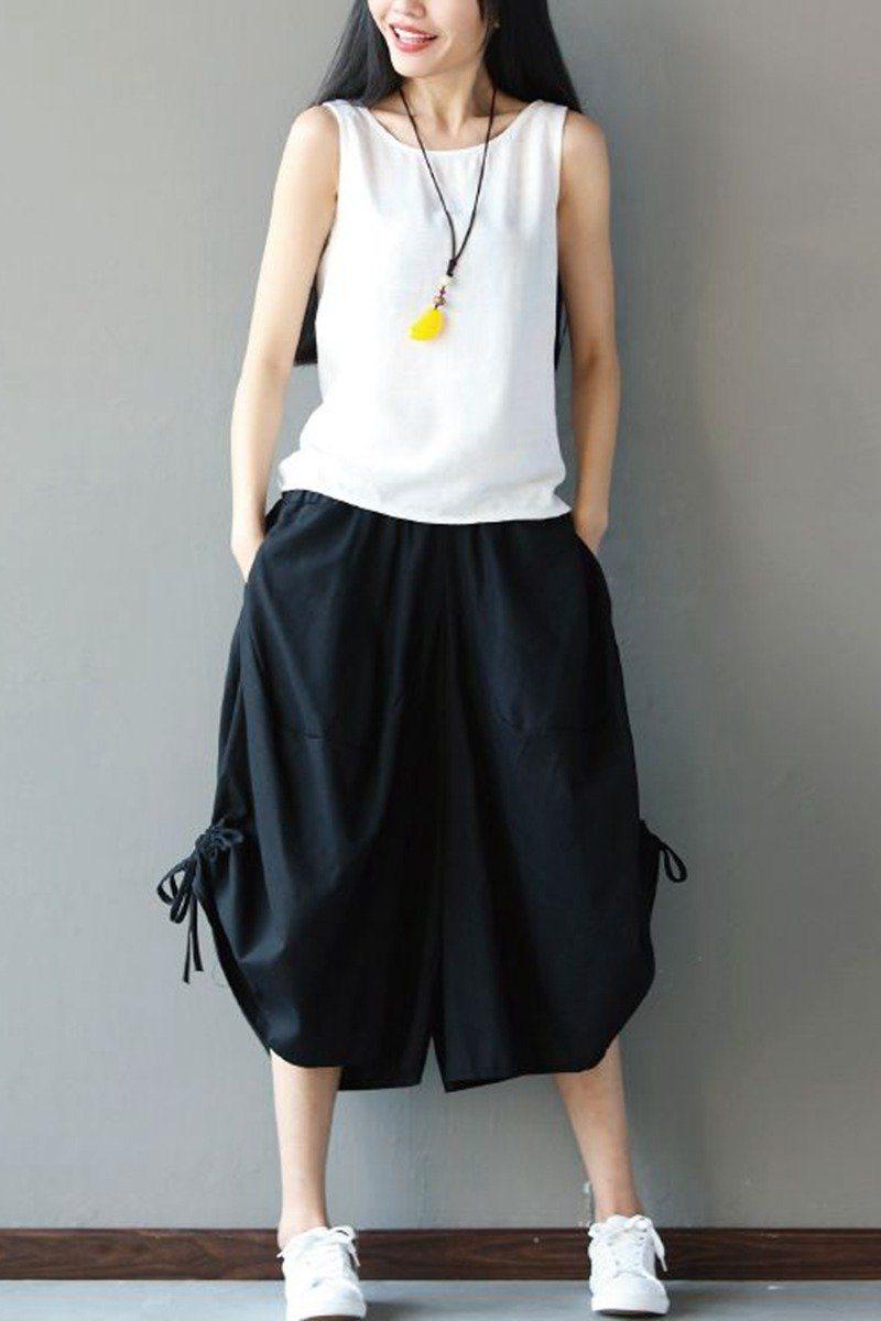 Casual Bloomers Pants Women Clothes - Omychic