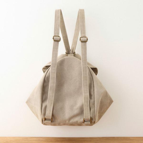 New Casual Women Zipper Shoulder Bag Canvas Backpack - Omychic