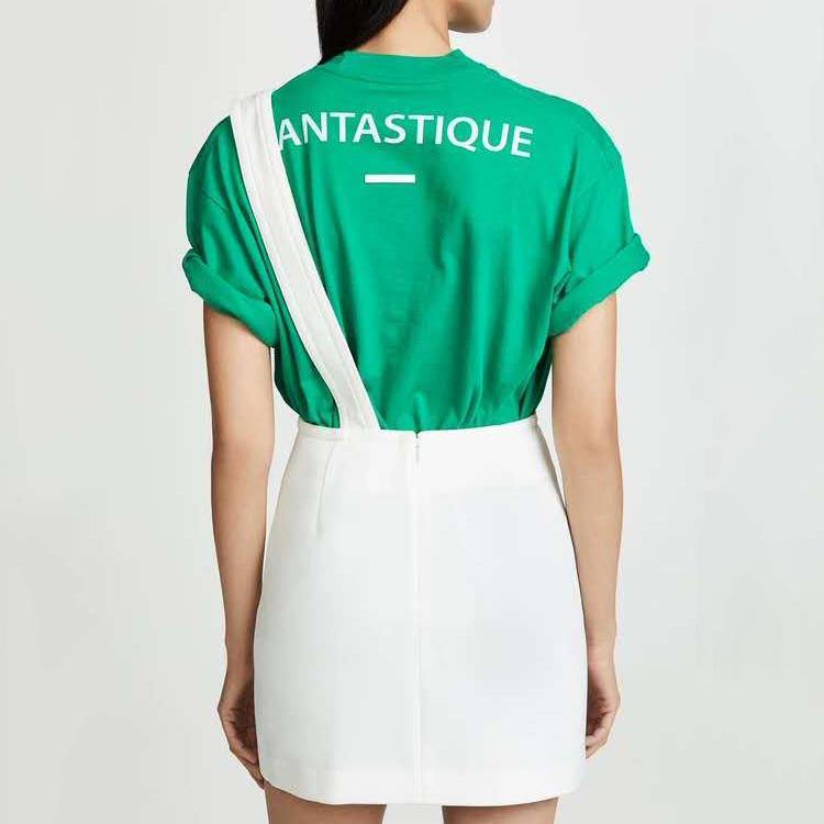 summer cotton casual skirts women fashion asymmetric shoulder skirts - Omychic