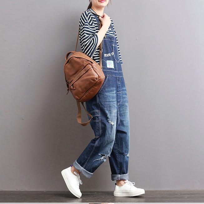 summer casual cotton pants oversize women jeans - Omychic